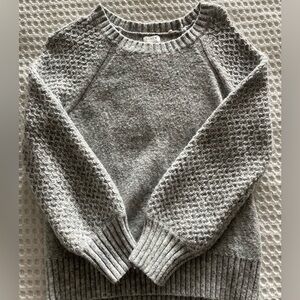 J Crew Women’s Gray Wool Blend Sweater